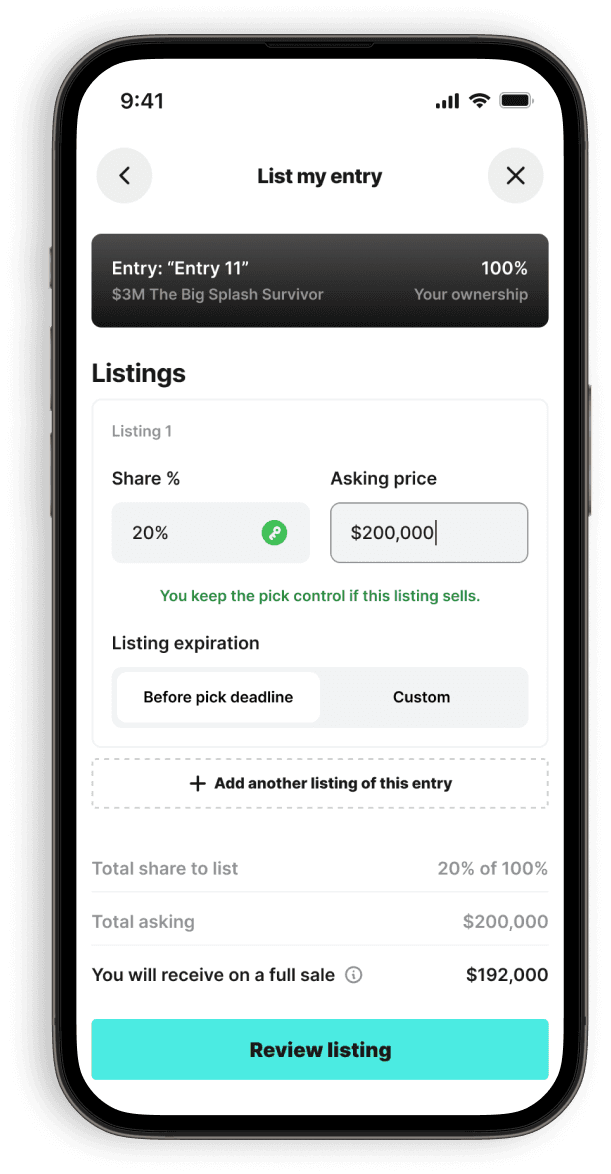 YOUR ENTRY IS AN ASSET. TRADE IT LIKE ONE.