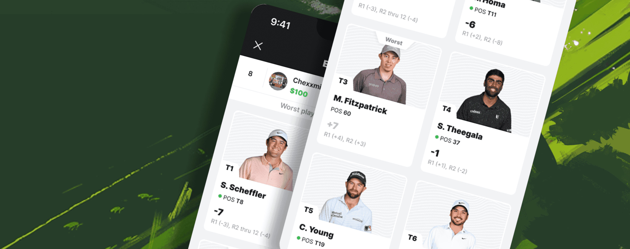 Golf Majors Formats on Splash Sports